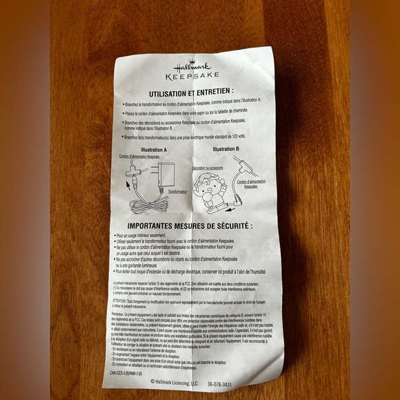 Hallmark Keepsake Power Cord BNWT - Picture 7 of 7